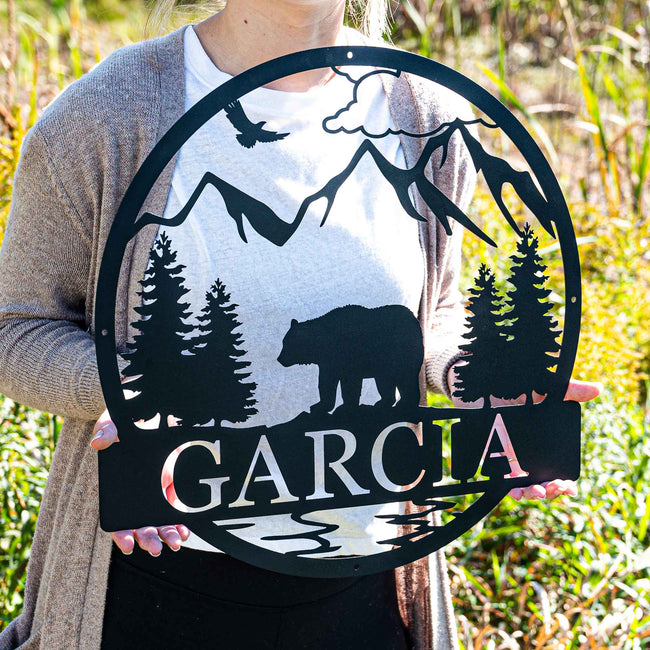 Bear Outdoor Monogram