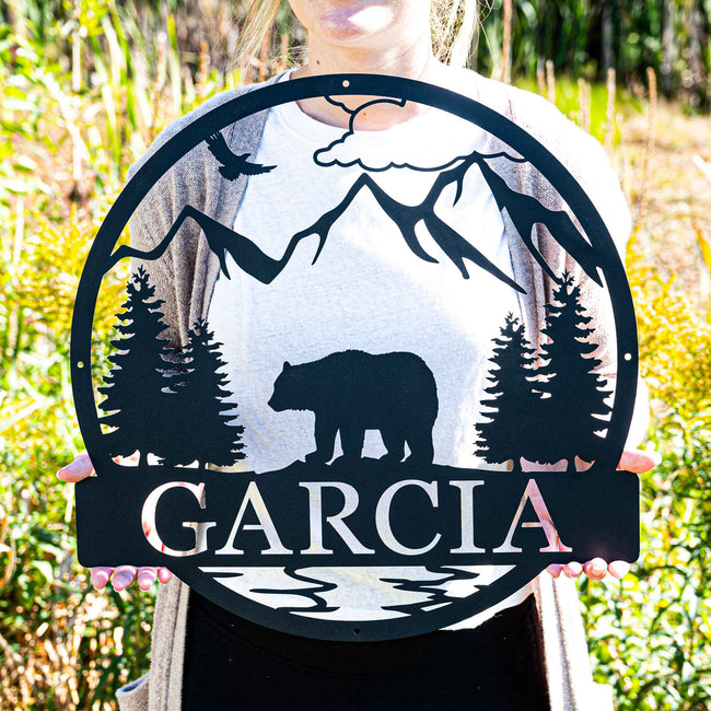 Bear Outdoor Monogram