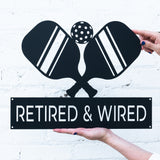 Pickle Ball Name Sign