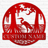 Heron Outdoor Monogram