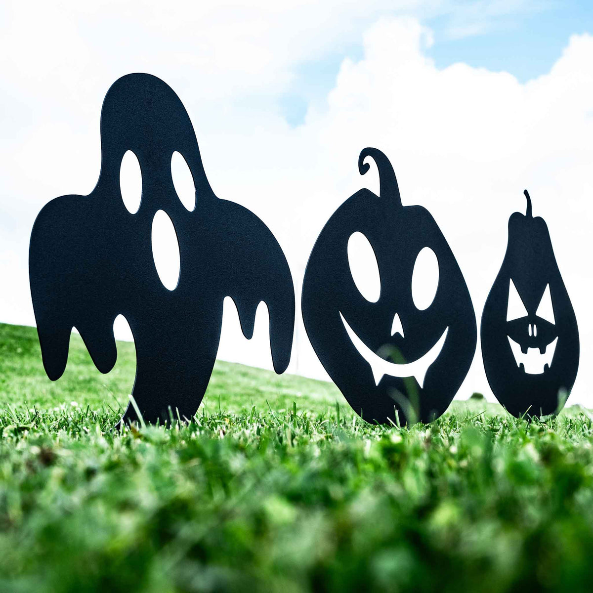 Metal Halloween Yard Stakes Halloween Yard Decor Lakeshore Metal Decor