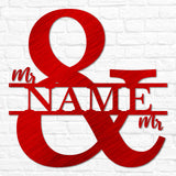Mr & Mrs Monogram