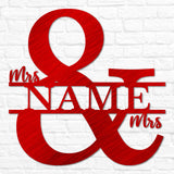 Mr & Mrs Monogram