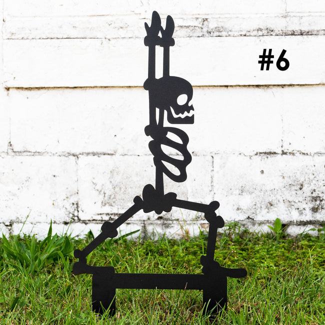 Halloween Skeleton Yard Stakes