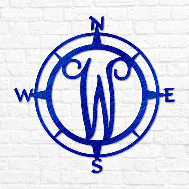 Compass Letter Monogram