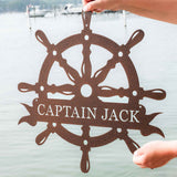 Yacht Wheel Monogram