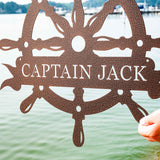 Yacht Wheel Monogram