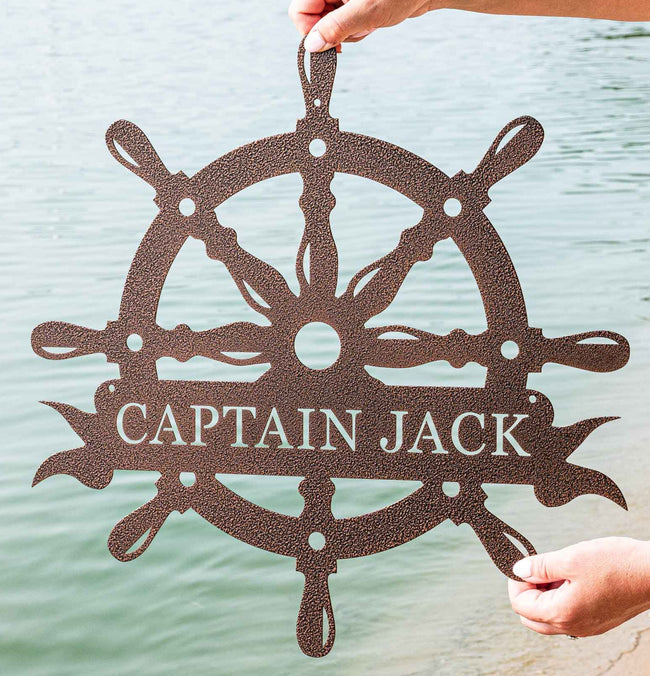 Yacht Wheel Monogram