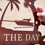 Yacht Wheel Monogram