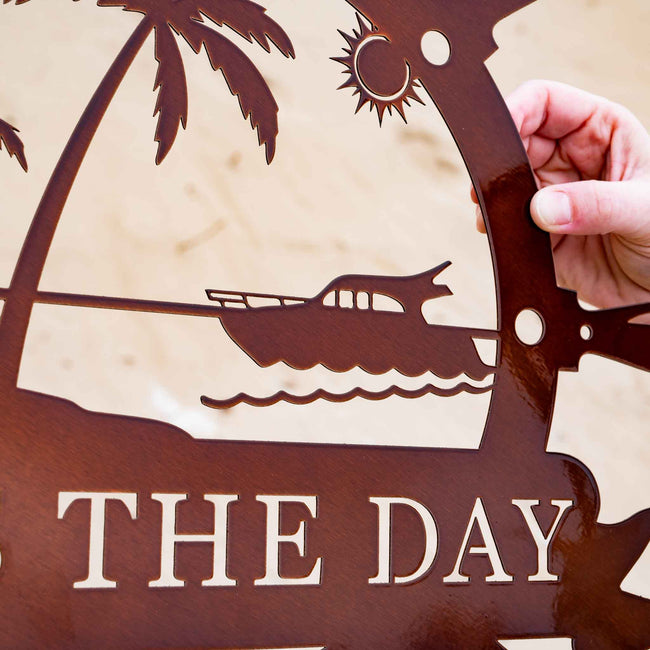 Yacht Wheel Monogram