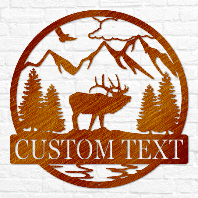 Elk Outdoor Monogram