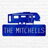 Fifth Wheel RV Trailer Monogram