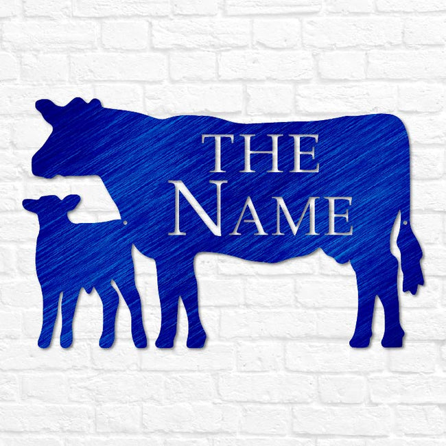 Cow & Calf Monogram