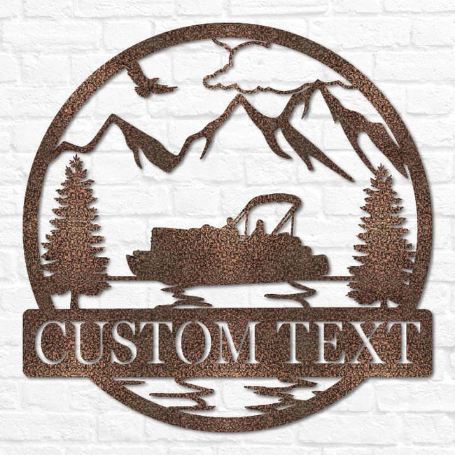 Pontoon Outdoor Monogram