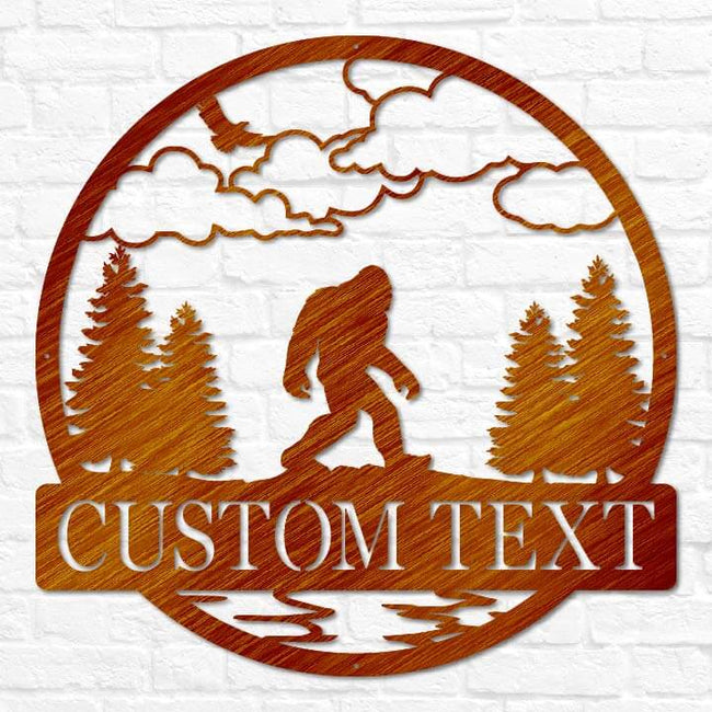 Sasquatch Outdoor Monogram