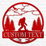 Sasquatch Outdoor Monogram