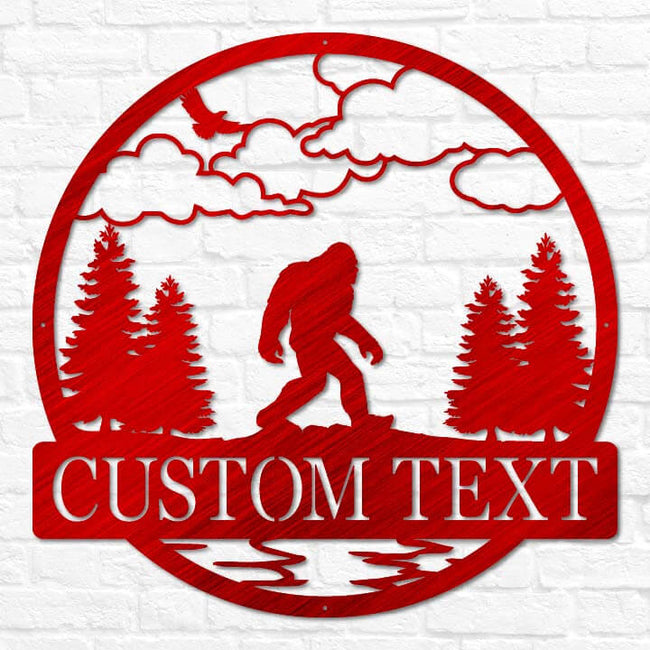 Sasquatch Outdoor Monogram