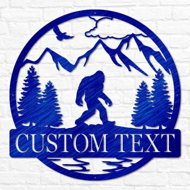 Sasquatch Outdoor Monogram