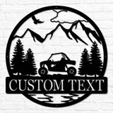 Side by Side Outdoor Monogram