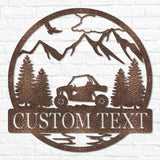 Side by Side Outdoor Monogram