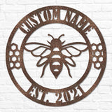 Bee Monogram