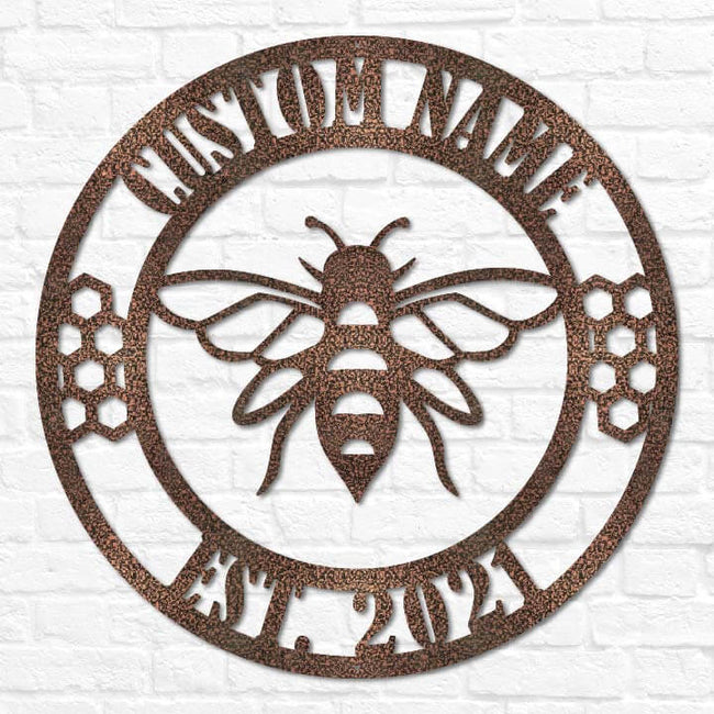 Bee Monogram