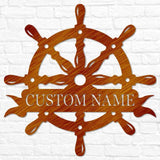 Yacht Wheel Monogram