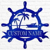 Yacht Wheel Monogram