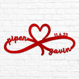 Infinity Heart Monogram