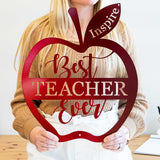 Best Teacher Ever Apple