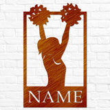 Cheerleader Athlete Monogram