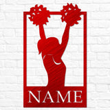 Cheerleader Athlete Monogram