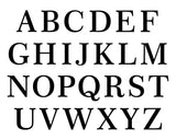 Initals Circle Letter Monogram