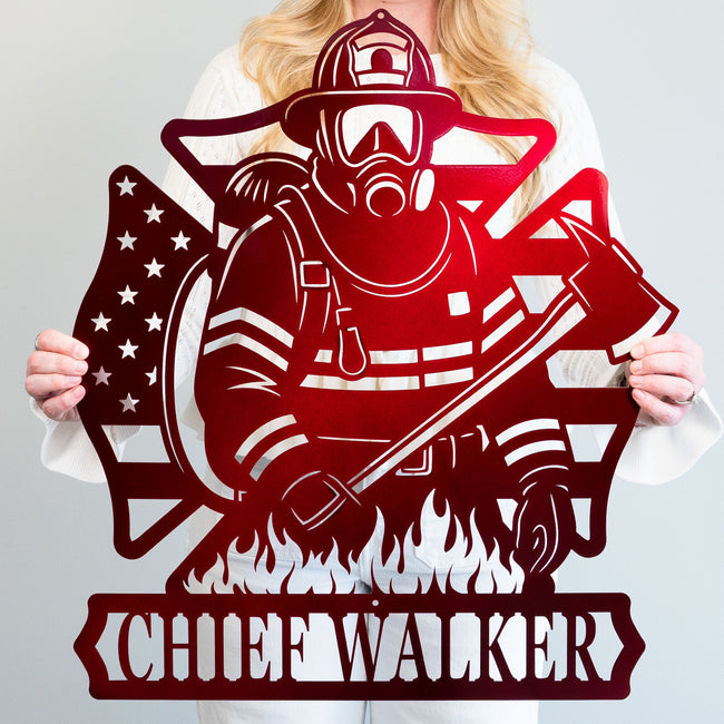 Fireman Monogram