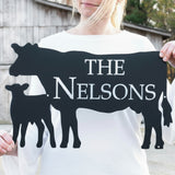 Cow & Calf Monogram