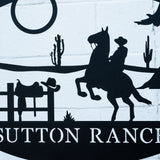 Ranch Oval Monogram