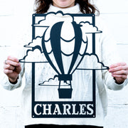 Hot Air Balloon Monogram