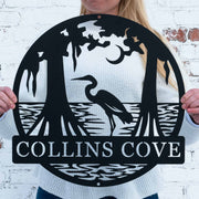Heron Outdoor Monogram