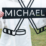 Ice Hockey Monogram