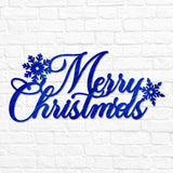 Merry Christmas / Happy Holidays Metal Sign