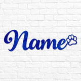 Pet Name with Paw