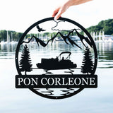 Pontoon Outdoor Monogram