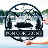 Pontoon Outdoor Monogram