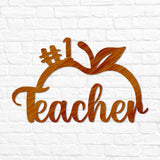 #1 Teacher Apple