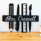 Teacher Supplies Monogram