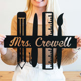 Teacher Supplies Monogram