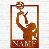 Volleyball Athlete Monogram