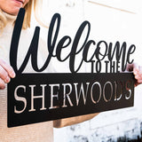 Welcome Monogram