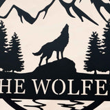 Wolf Outdoor Monogram