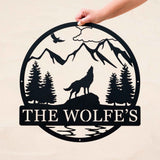 Wolf Outdoor Monogram